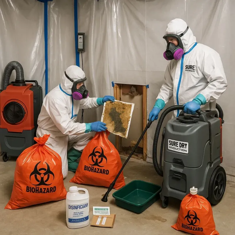 Contaminated Water Handling Protocols process in Hebron, KY