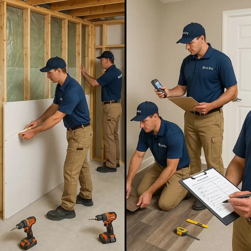 Repairs and Reconstruction process in Hebron, KY